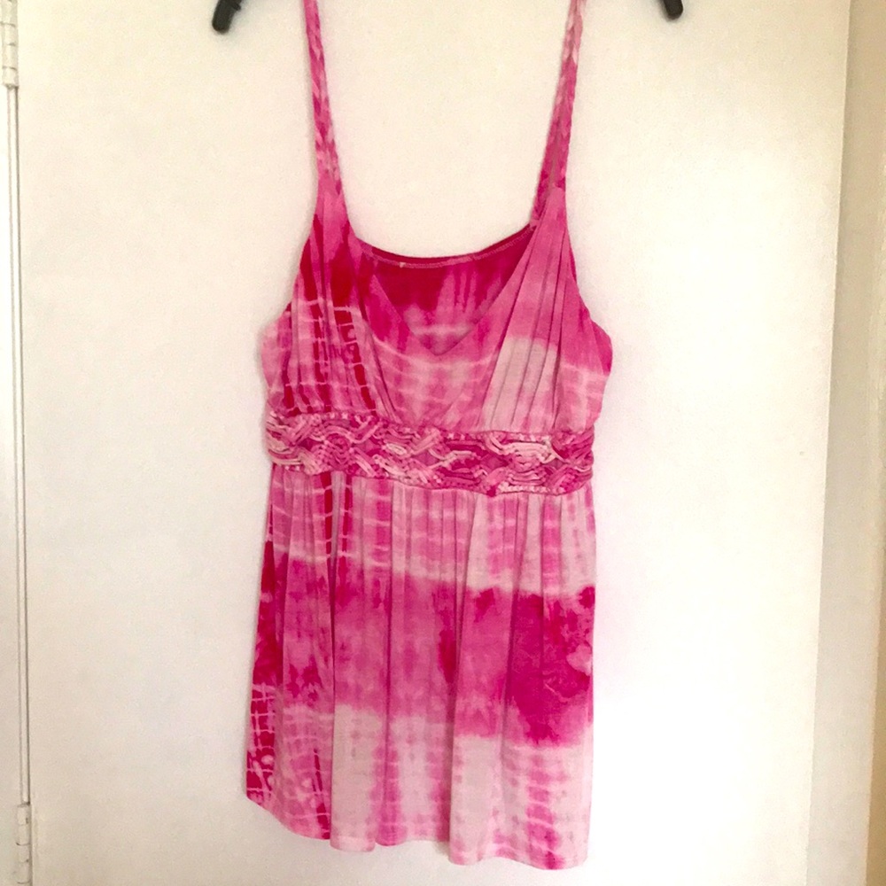 Braided strap tank top